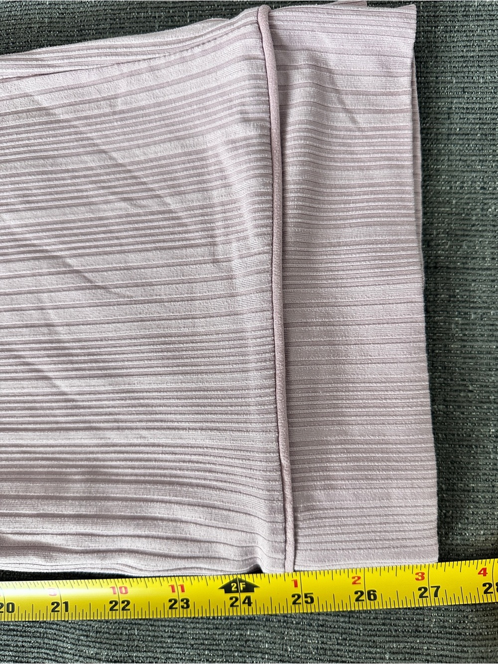 Nicole Miller New York Ribbed Pajama Set Pink Button Up Wide Leg Pants M - Picture 15 of 15